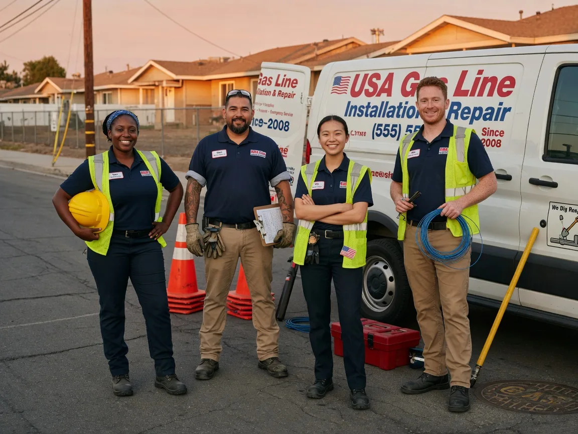Gas Line Installation company in Neligh, NE